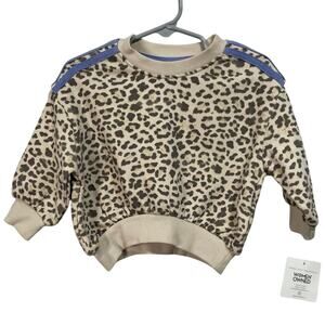 Grayson Mini 12 Month Leopard Crewneck